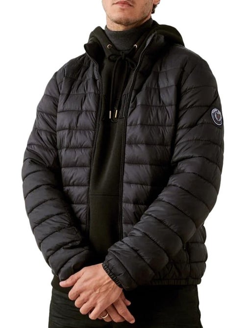 Teddy Smith Blight Zwarte Heren Bodywarmer - Kiabi Teddy Smith Blight Zwarte Heren Bodywarmer - Kiabi