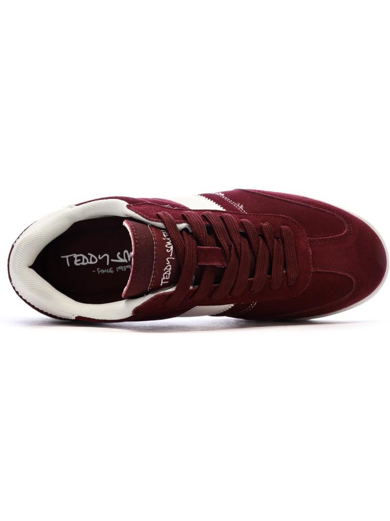 Teddy smith bordeaux dames sneakers Bordeaux - Kiabi