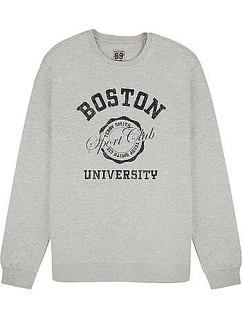 Teddy smith boston heren sweatshirt grijs