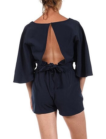 Teddy smith cocoon dames jumpsuit blauw