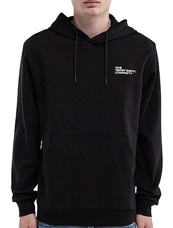 Teddy smith company jongens hoodie zwart