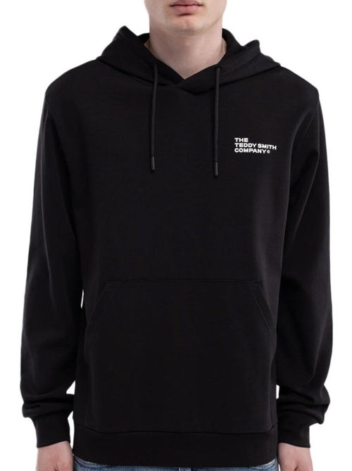 Teddy Smith Company Jongens Hoodie Zwart - Kiabi Teddy Smith Company Jongens Hoodie Zwart - Kiabi