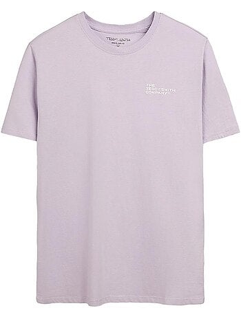 Teddy smith company zwart t-shirt voor jongens
