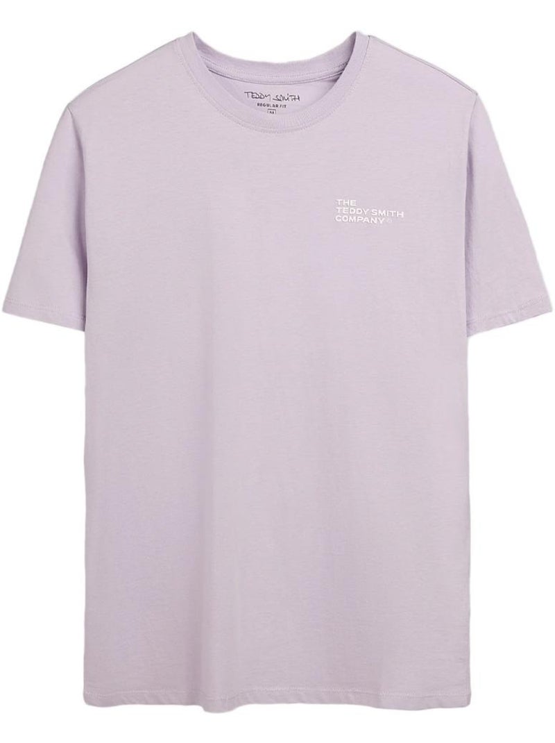Teddy Smith Company Mauve T-Shirt voor Jongens Paars - Kiabi