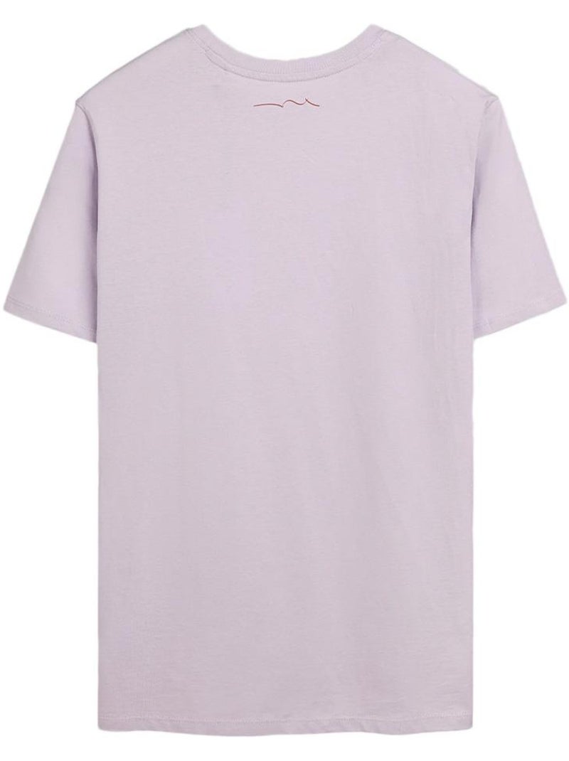 Teddy Smith Company Mauve T-Shirt voor Jongens Paars - Kiabi