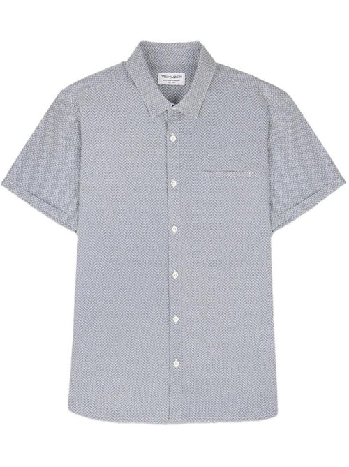 Teddy Smith Cut Heren overhemd met blauw patroon 10711556D - Kiabi Teddy Smith Cut Heren overhemd met blauw patroon 10711556D - Kiabi