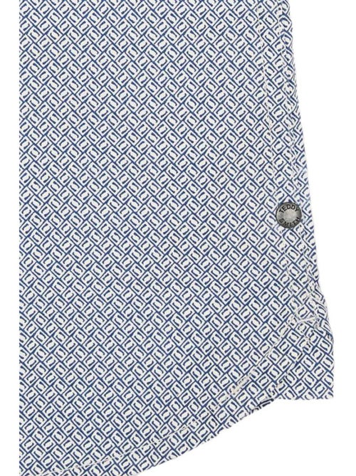 Teddy Smith Cut Heren overhemd met blauw patroon 10711556D - Kiabi Teddy Smith Cut Heren overhemd met blauw patroon 10711556D - Kiabi