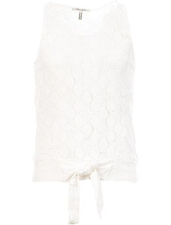 Teddy smith dagmar wit meisjes mouwloze top