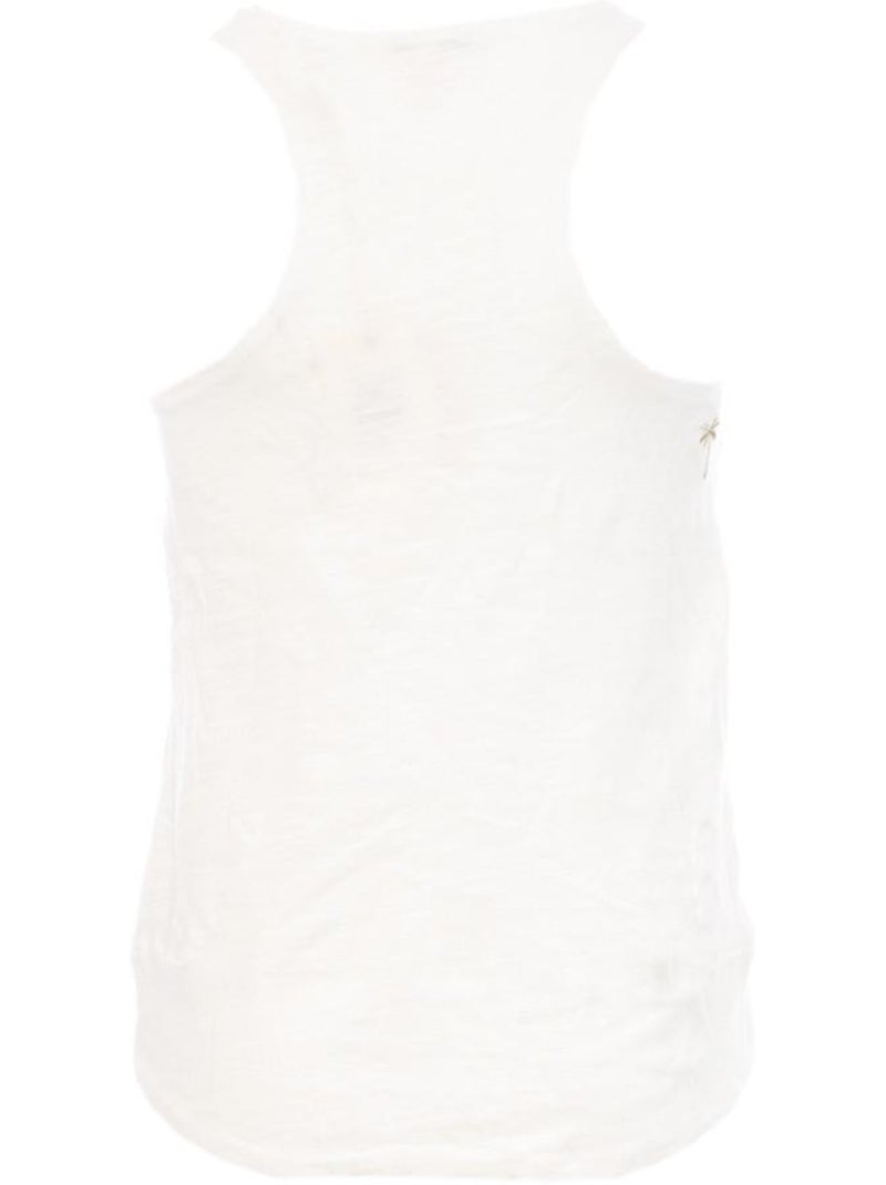 Teddy Smith Dagmar Wit Meisjes Mouwloze Top Wit - Kiabi