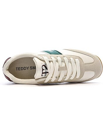 Teddy smith dames sneakers beige/bordeaux 120548