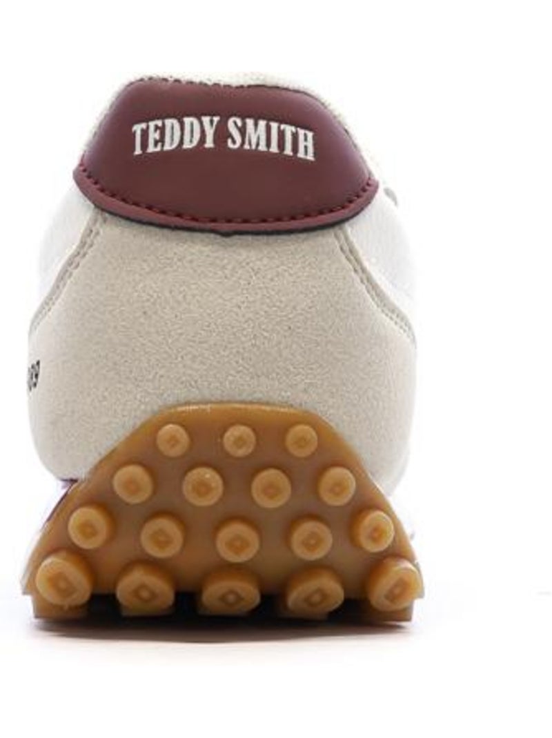 Teddy Smith Dames Sneakers Beige/Bordeaux 120548 Beige - Kiabi