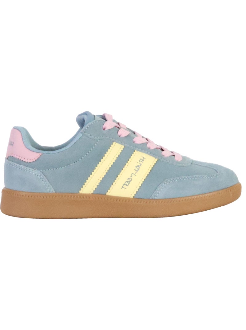 Teddy Smith Dames Sneakers Blauw/Geel 120123 Blauw - Kiabi