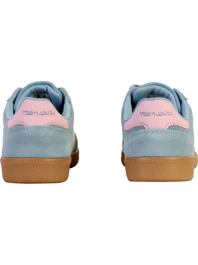 Teddy Smith Dames Sneakers Blauw/Geel 120123 Blauw - Kiabi