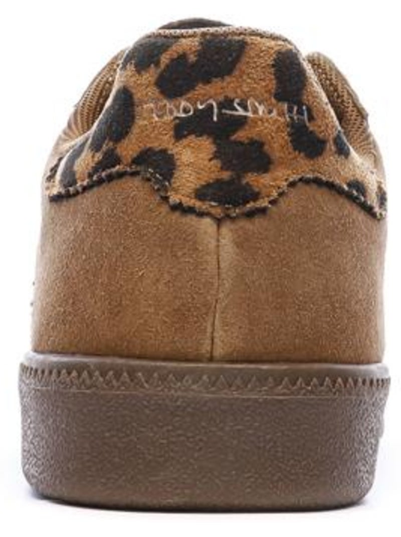 Teddy Smith Dames Sneakers Bruin/Luipaardprint 120233 Cappuccinobruin - Kiabi