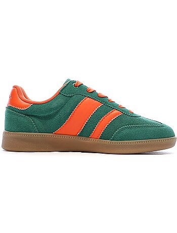 Teddy smith dames sneakers groen/beige 120235