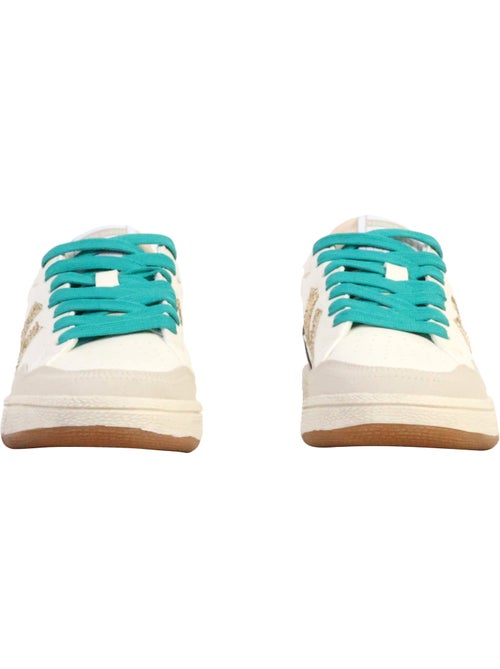 Teddy Smith Dames Sneakers Ecru/Goud 120598 - Kiabi Teddy Smith Dames Sneakers Ecru/Goud 120598 - Kiabi