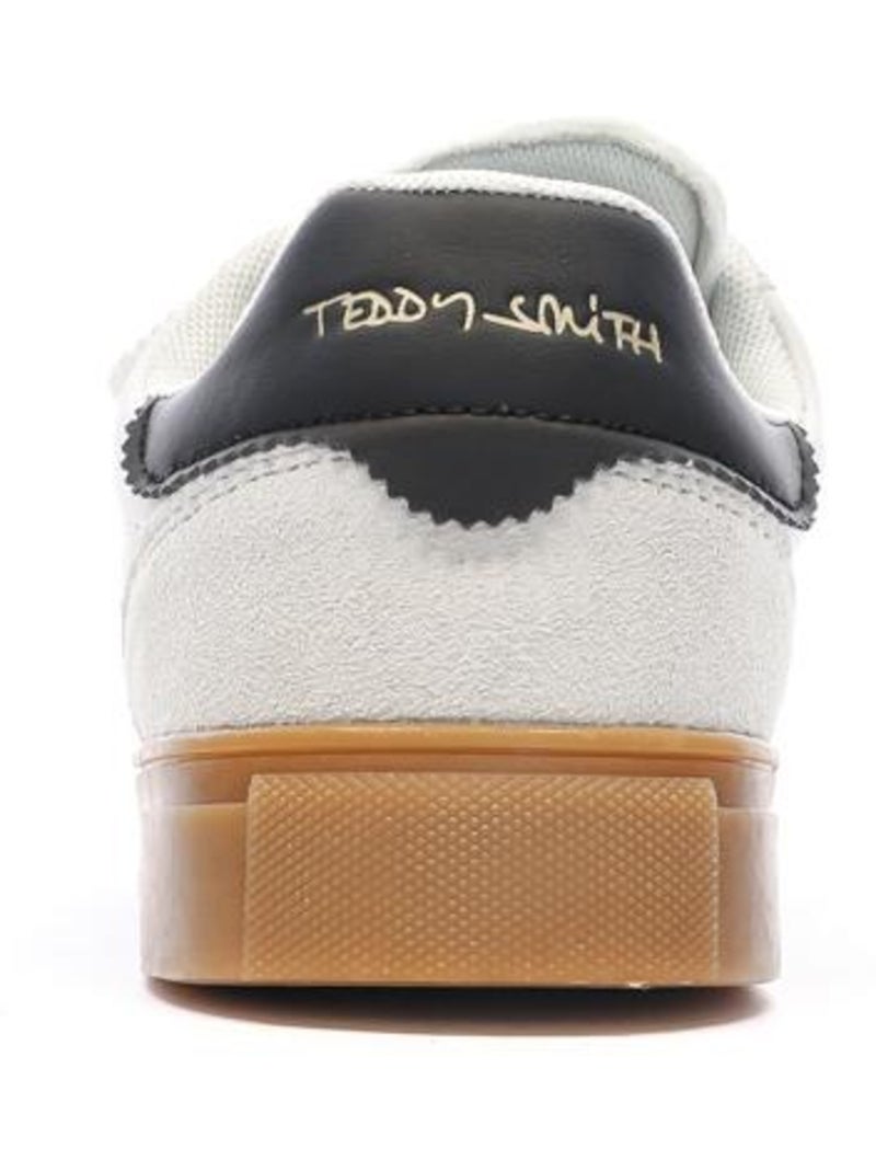 Teddy Smith Dames Sneakers Grijs 120120 Wit Beige Zwart - Kiabi