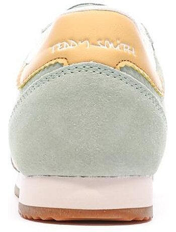 Teddy smith dames sneakers groen/geel 120132