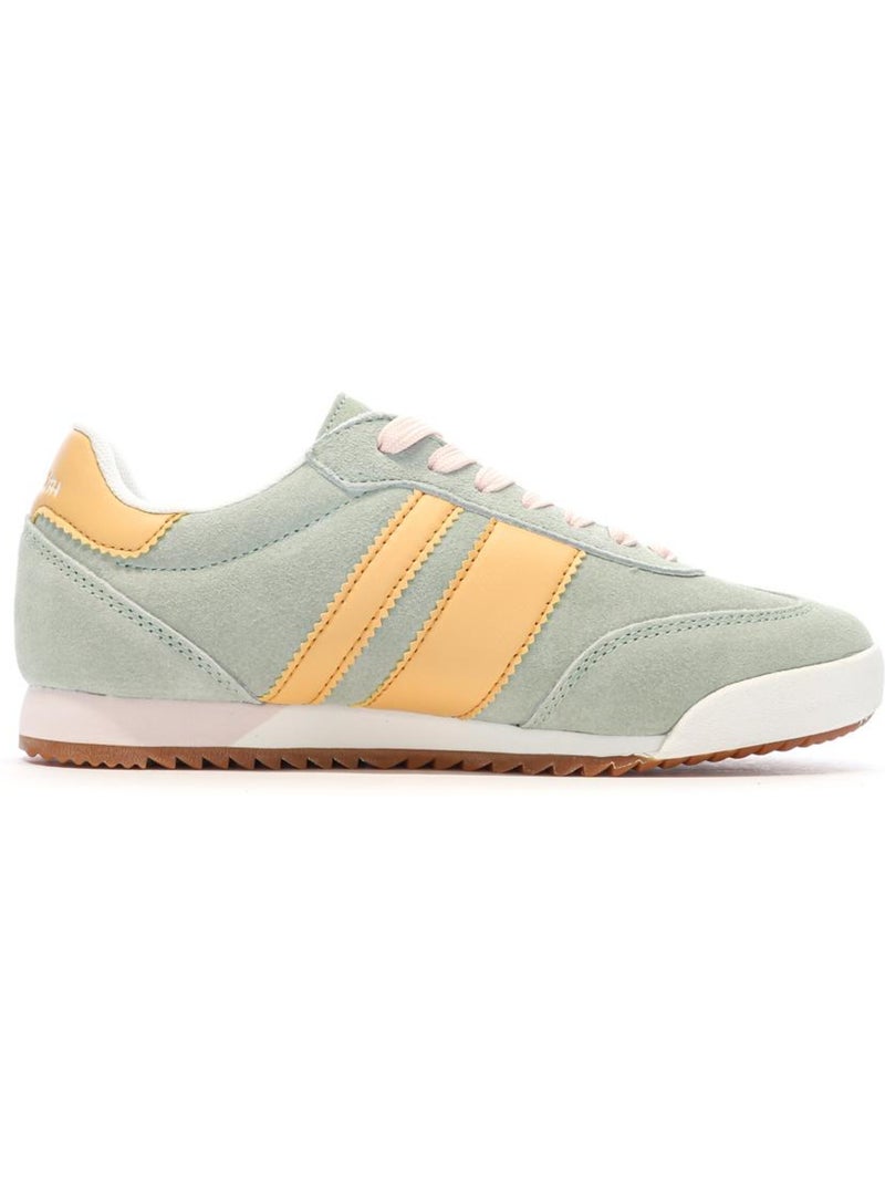 Teddy Smith Dames Sneakers Groen/Geel 120132 Groen - Kiabi