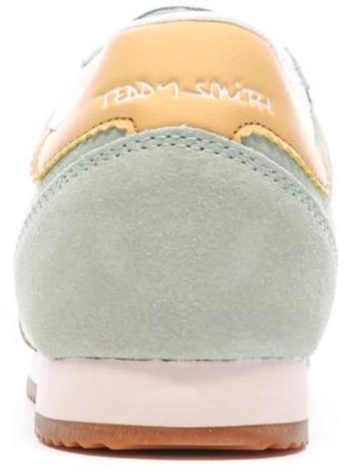 Teddy Smith Dames Sneakers Groen/Geel 120132 - Kiabi Teddy Smith Dames Sneakers Groen/Geel 120132 - Kiabi