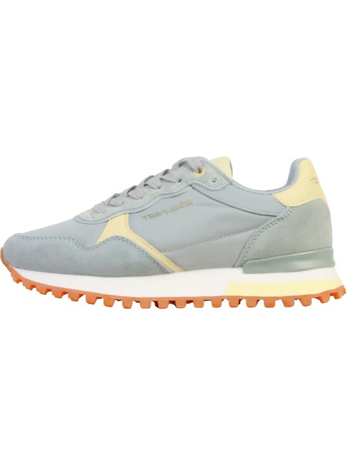 Teddy Smith Dames Sneakers Groen/Geel 120515 - Kiabi Teddy Smith Dames Sneakers Groen/Geel 120515 - Kiabi