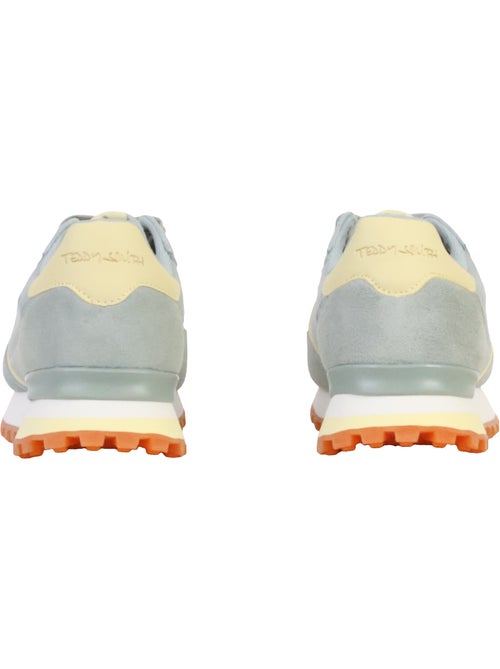 Teddy Smith Dames Sneakers Groen/Geel 120515 - Kiabi Teddy Smith Dames Sneakers Groen/Geel 120515 - Kiabi