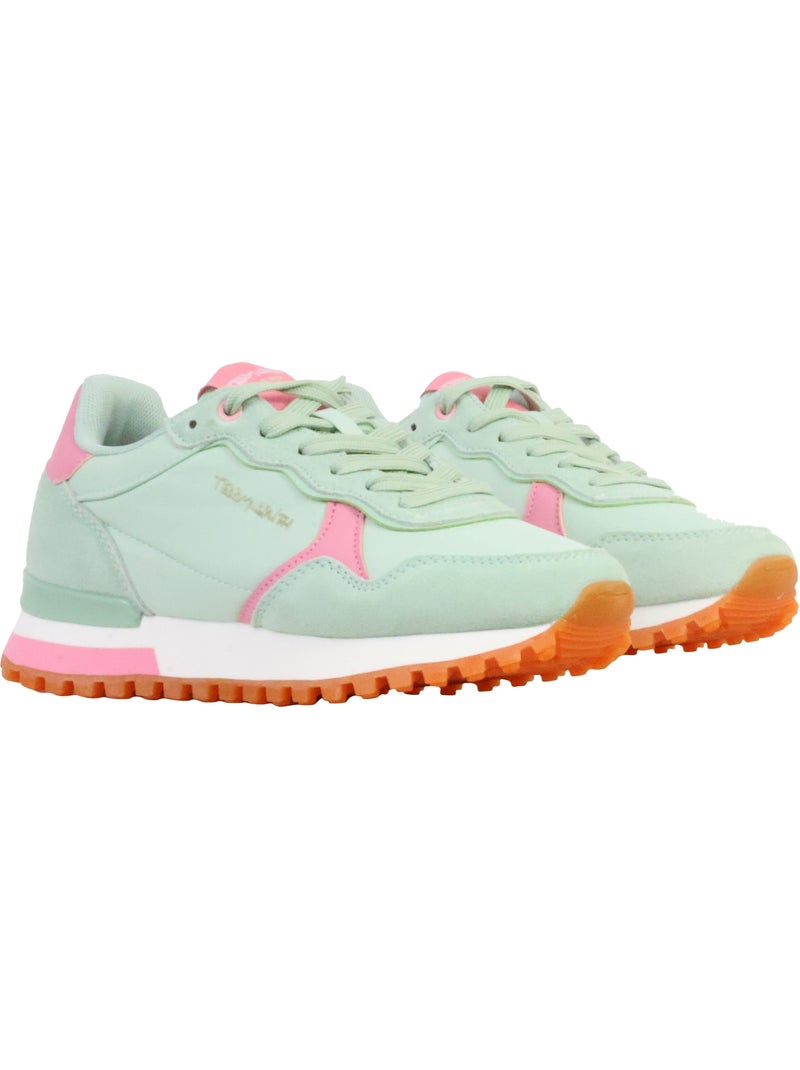 Teddy smith dames sneakers groen/roze 120515 Lichtblauw - Kiabi