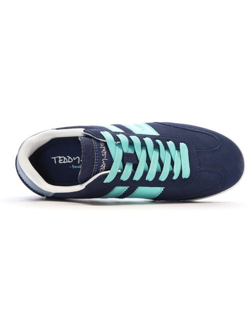 Teddy Smith Dames Sneakers Marineblauw/Blauw 120132 - Kiabi