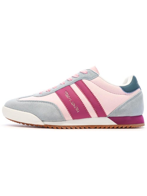 Teddy Smith Dames Sneakers Roze/Blauw 120132 - Kiabi Teddy Smith Dames Sneakers Roze/Blauw 120132 - Kiabi
