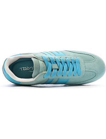 Teddy smith dames sneakers turquoise/groen 120132