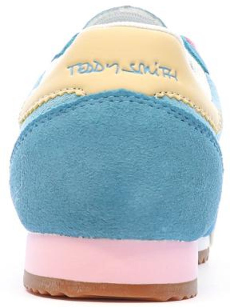 Teddy Smith Dames Sneakers Turquoise/Roze 120132 Turkoois - Kiabi