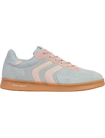 Teddy smith dames sneakers turquoise/roze 120519