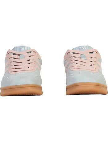 Teddy smith dames sneakers turquoise/roze 120519