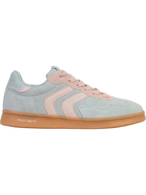 Teddy Smith Dames Sneakers Turquoise/Roze 120519 - Kiabi Teddy Smith Dames Sneakers Turquoise/Roze 120519 - Kiabi