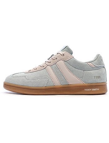Teddy smith dames sneakers turquoise/roze 120519