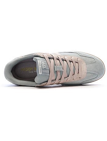 Teddy smith dames sneakers turquoise/roze 120519