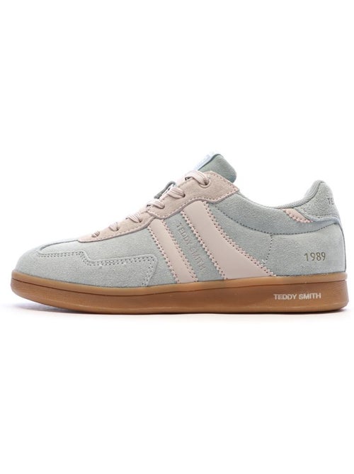 Teddy Smith Dames Sneakers Turquoise/Roze 120519 - Kiabi Teddy Smith Dames Sneakers Turquoise/Roze 120519 - Kiabi