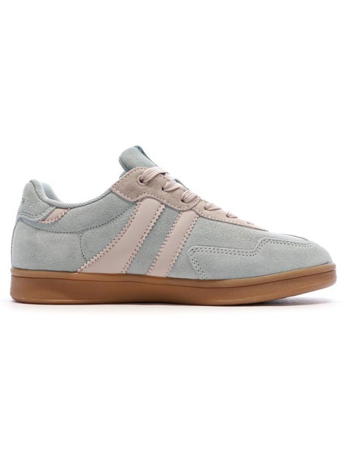 Teddy Smith Dames Sneakers Turquoise/Roze 120519 - Kiabi Teddy Smith Dames Sneakers Turquoise/Roze 120519 - Kiabi