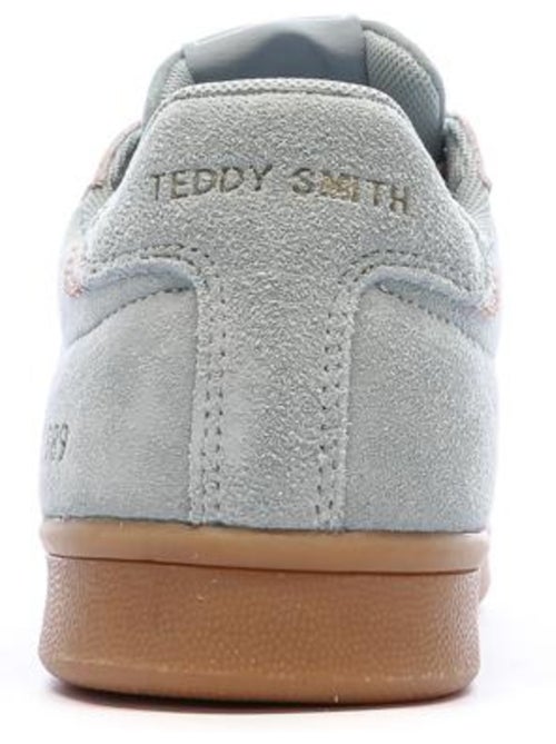 Teddy Smith Dames Sneakers Turquoise/Roze 120519 - Kiabi Teddy Smith Dames Sneakers Turquoise/Roze 120519 - Kiabi