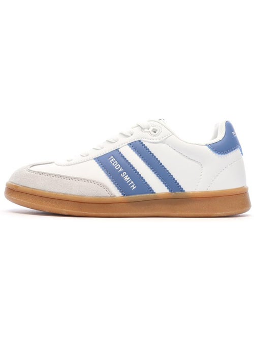 Teddy smith dames sneakers wit/blauw 120131 - Kiabi Teddy smith dames sneakers wit/blauw 120131 - Kiabi