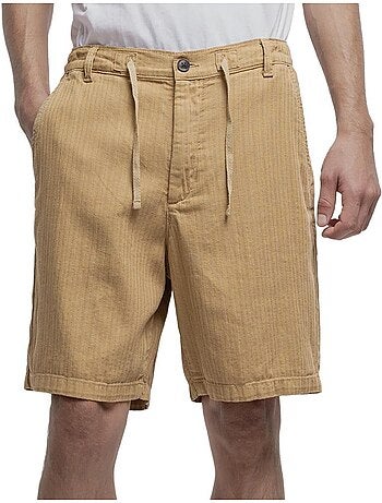 Teddy smith darius korte beige broek voor heren