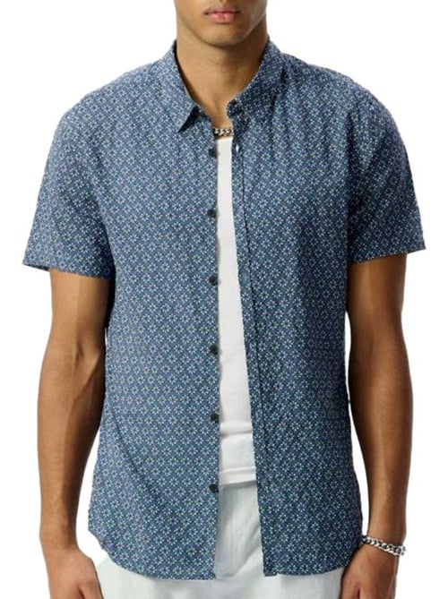 Teddy Smith Dixon Heren overhemd met print - Kiabi Teddy Smith Dixon Heren overhemd met print - Kiabi