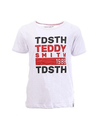 Teddy smith dustin wit t-shirt voor jongens