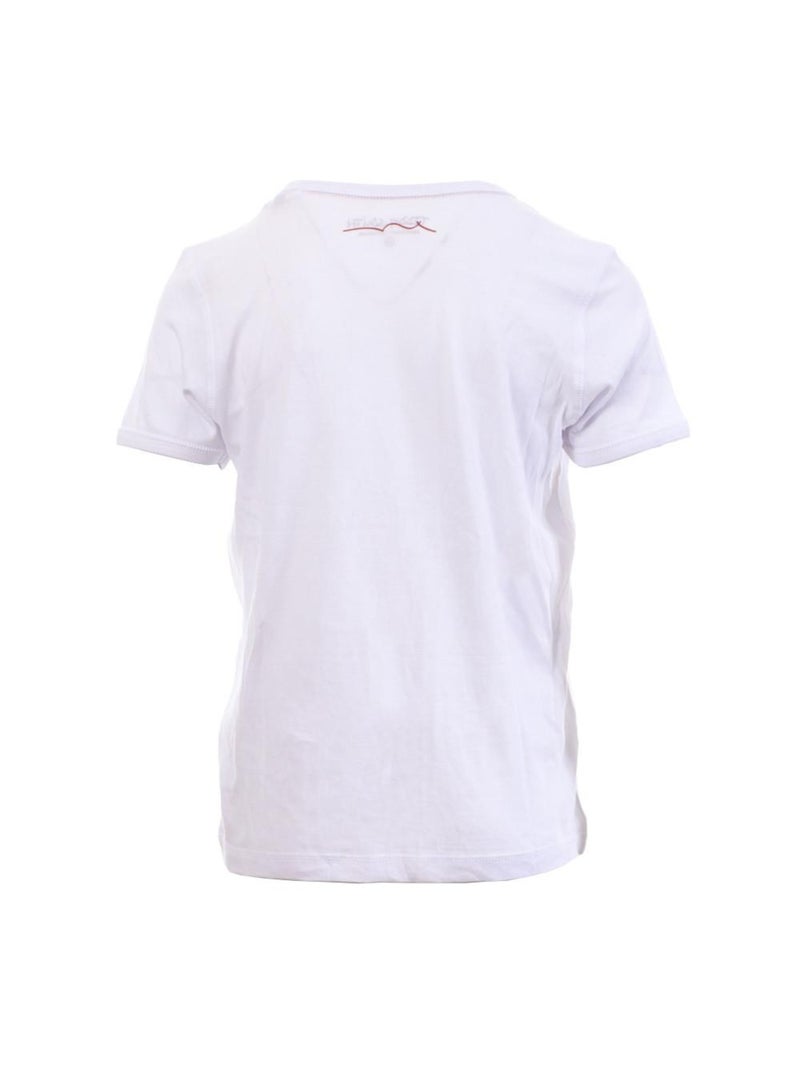Teddy Smith Dustin Wit T-shirt voor Jongens Wit - Kiabi