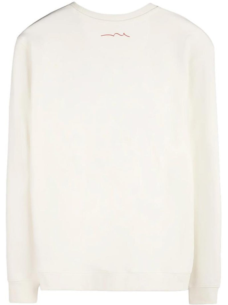 Teddy smith dylan heren sweatshirt wit Wit - Kiabi