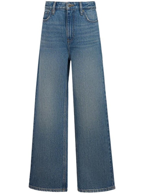 Teddy Smith Electra Jeans voor Meisjes - Wijde Pijpen - Blauw - Kiabi Teddy Smith Electra Jeans voor Meisjes - Wijde Pijpen - Blauw - Kiabi
