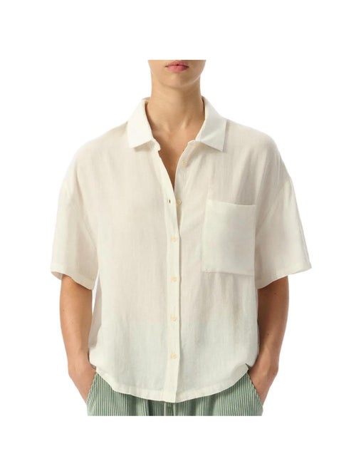 Teddy Smith Elia Ecru Damesblouse - Kiabi Teddy Smith Elia Ecru Damesblouse - Kiabi