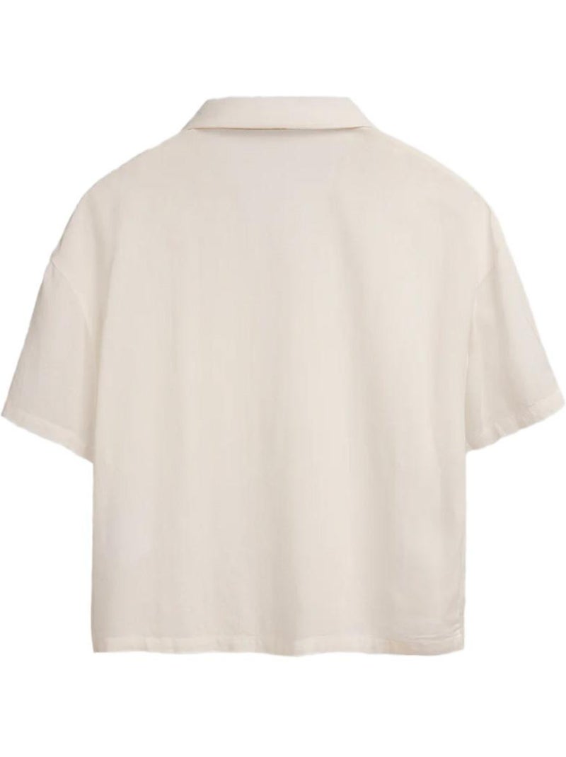 Teddy Smith Elia Ecru Damesblouse Ecru - Kiabi