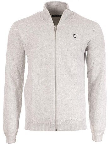 Teddy smith ettore lichtgrijs heren gilet