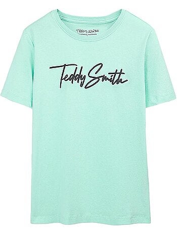 Teddy smith evan mintgroen t-shirt voor jongens
